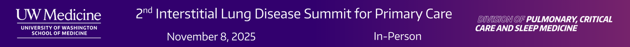 2nd Interstitial Lung Disease Summit for Primary Care 2025 (MJ2603) Banner
